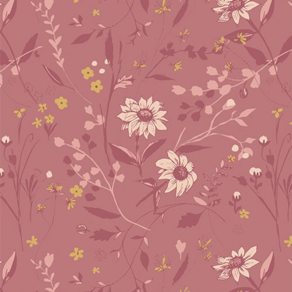 Willow -1/2 Yard Increments, Cut Continuously (35605 Entwined Echo) by Sharon Holland for Art Gallery fabrics