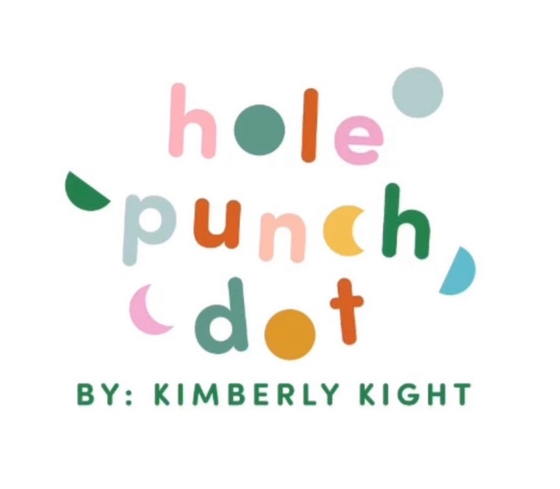 Hole Punch Dot 1/2 Yard Increments Cut Continuously RS3025 Etsy