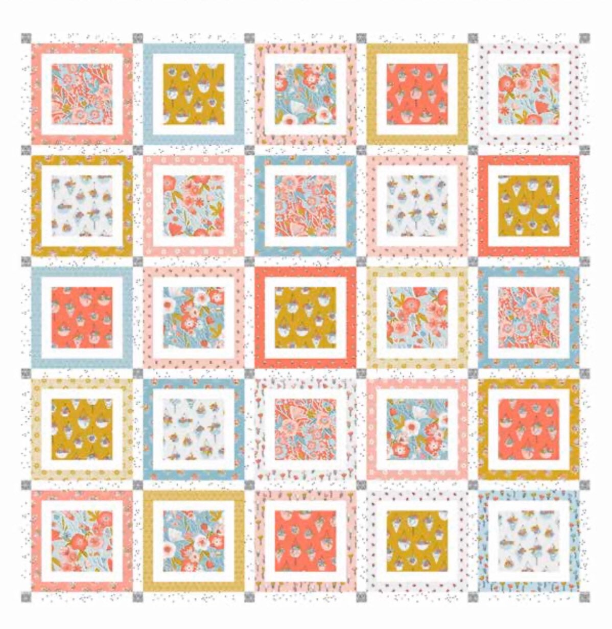 Windowpanes Quilt Pattern by Sue Daley for Riley Blake Designs