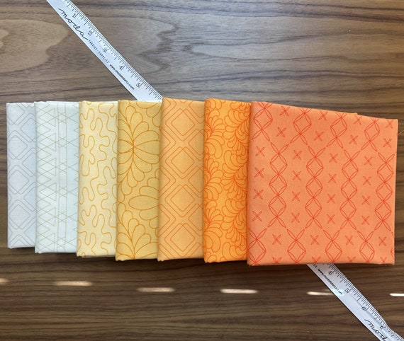 Rainbow Sherbet-Half Yard Bundle (7 Fabrics) by Sariditty for Moda