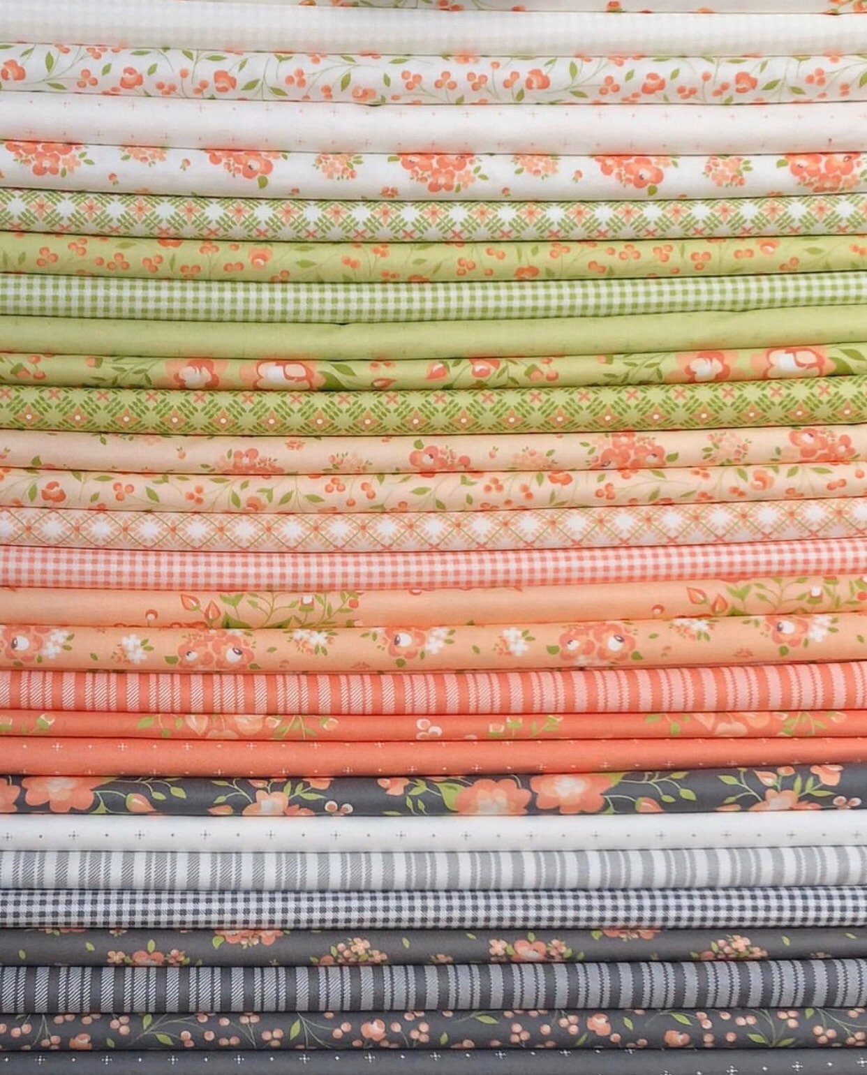 Apricot and Ash Solids Fat Quarter Bundle 6 Fabrics Bella Solids for Apricot and Ash Solids Fat Quarter Bundle 6 Fabrics Bella Solids for