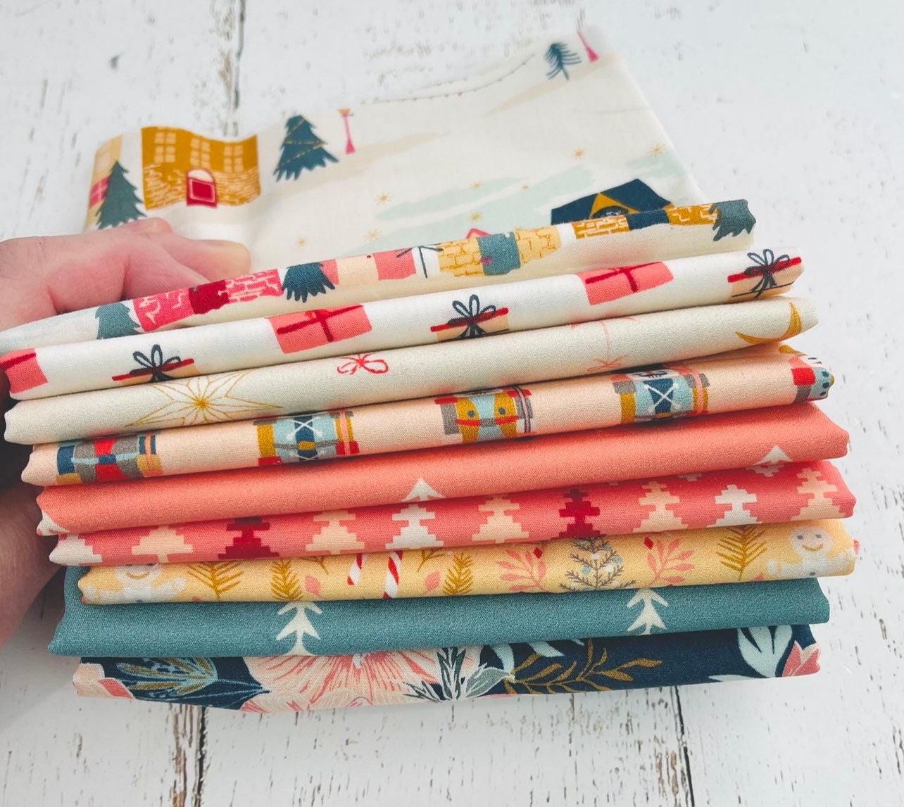 Cozy and Magical- 1/4 Yard Bundle (10 Fabrics) by Maureen Cracknell for ...