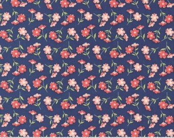 Sunwashed- 1/2 Yard Increments, Cut Continuously (29162 21 Midnight) by Corey Yoder for Moda Fabrics
