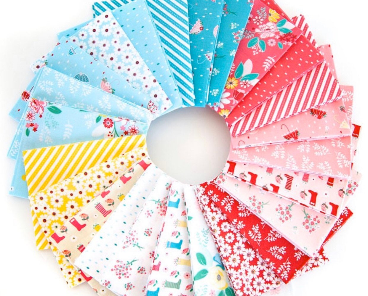 Gingham Windows Quilt Kit with Pattern by Beverly McCullough for Riley