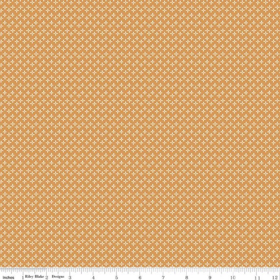 Calico - Fat Quarter (C12852 Daisy Cider) by Lori Holt for Riley Blake Designs