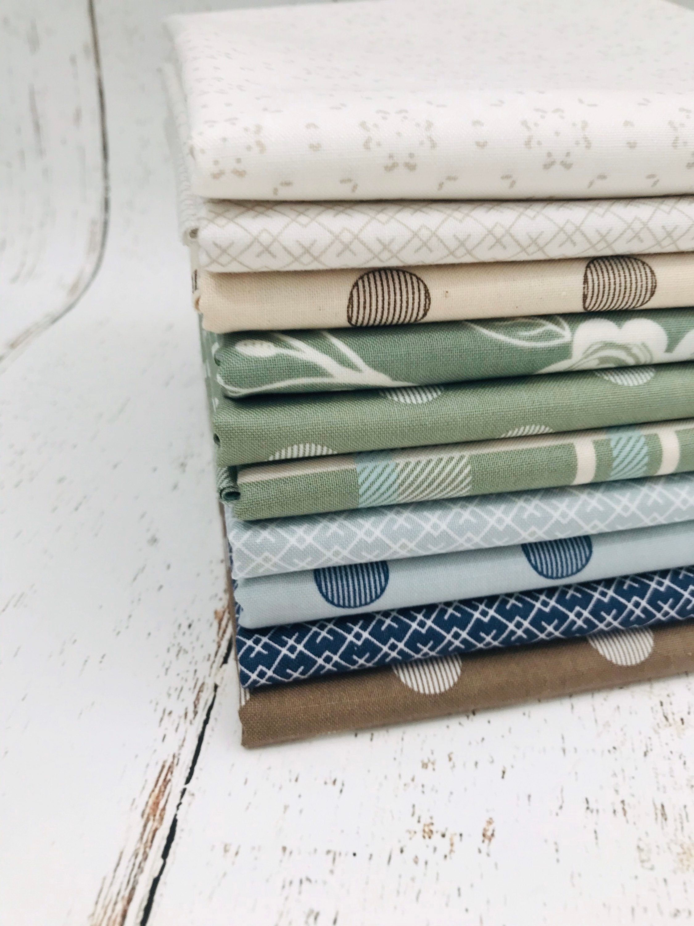 1/2 Yard Bundle (10 Fabrics) Harvest Road by Lella Boutique for Moda