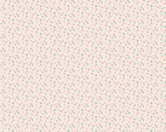 Berry & Sage - 1/2 Yard Increments, Cut Continuously (C17400 Wildflowers Latte) by Lori Holt for Riley Blake Designs