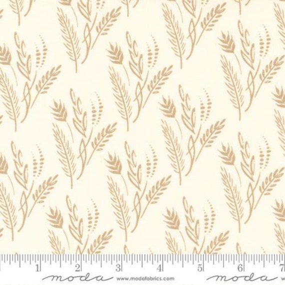 Dawn on the Prairie-1/2 Yard Increments, Cut Continuously (45574-11 Grasslands Natural) by Fancy That Design House for Moda