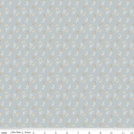The Old Garden-1/2 Yard Increments, Cut Continuously (C14235 Valley Dusk) by Danelys Sidron for Riley Blake Designs