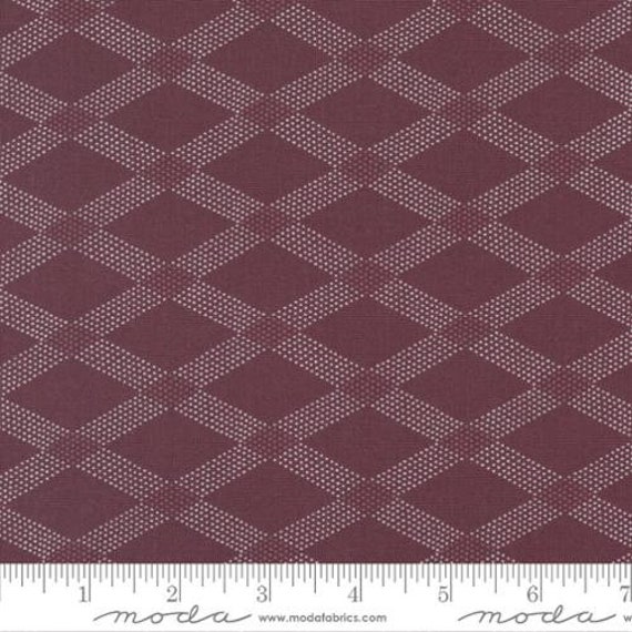 Sunnyside-1/2 Yard Increments, Cut Continuously (55286-21 Story Mulberry) by Camille Roskelley for Moda