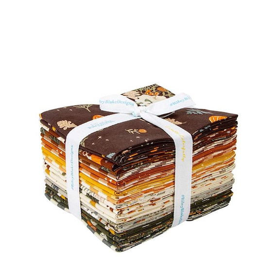 Pumpkin Spice - Fat Quarter Bundle (FQ-14990-20 Fabrics) by Simple Simon & Company for Riley Blake
