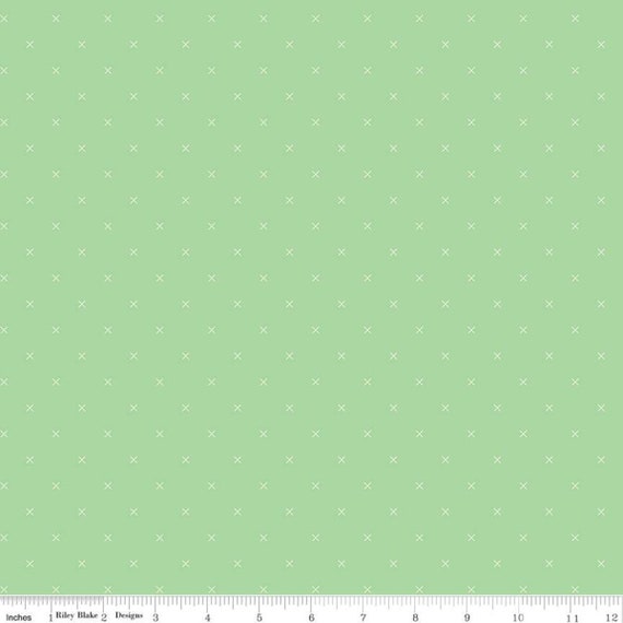 Bee Cross Stitch (C745 Leaf) by Lori Holt for Riley Blake Designs