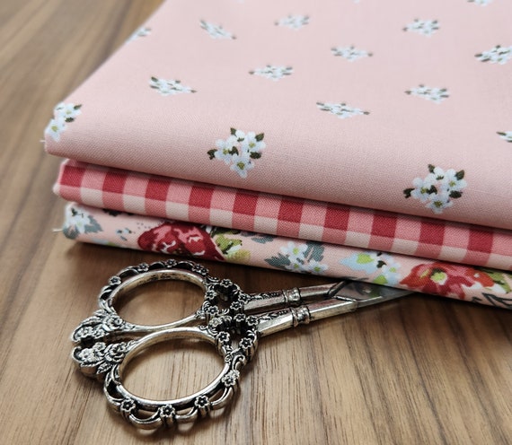 Bellissimo Gardens - Half Yard Bundle (3 Pink Fabrics) by My Minds Eye for Riley Blake Designs