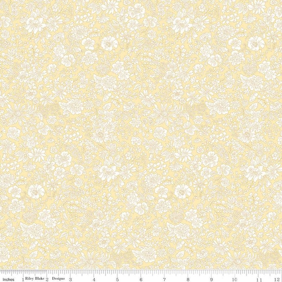 Emily Belle - 1/2 Yard Increments, Cut Continuously (01666421A Magnolia) Liberty Fabrics for Riley Blake Designs