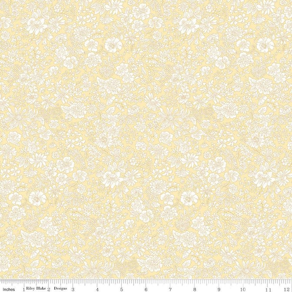 Emily Belle - 1/2 Yard Increments, Cut Continuously (01666421A Magnolia) Liberty Fabrics for Riley Blake Designs