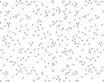 Blossom- 1/2 Yard Increments, Cut Continuously (C730 Black) by Christopher Thompson for Riley Blake Designs