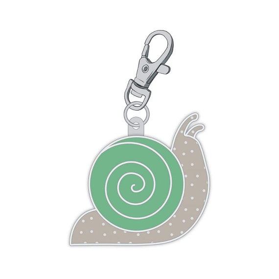 Lori Holt Enamel Happy Charm-Snail-ST-28243