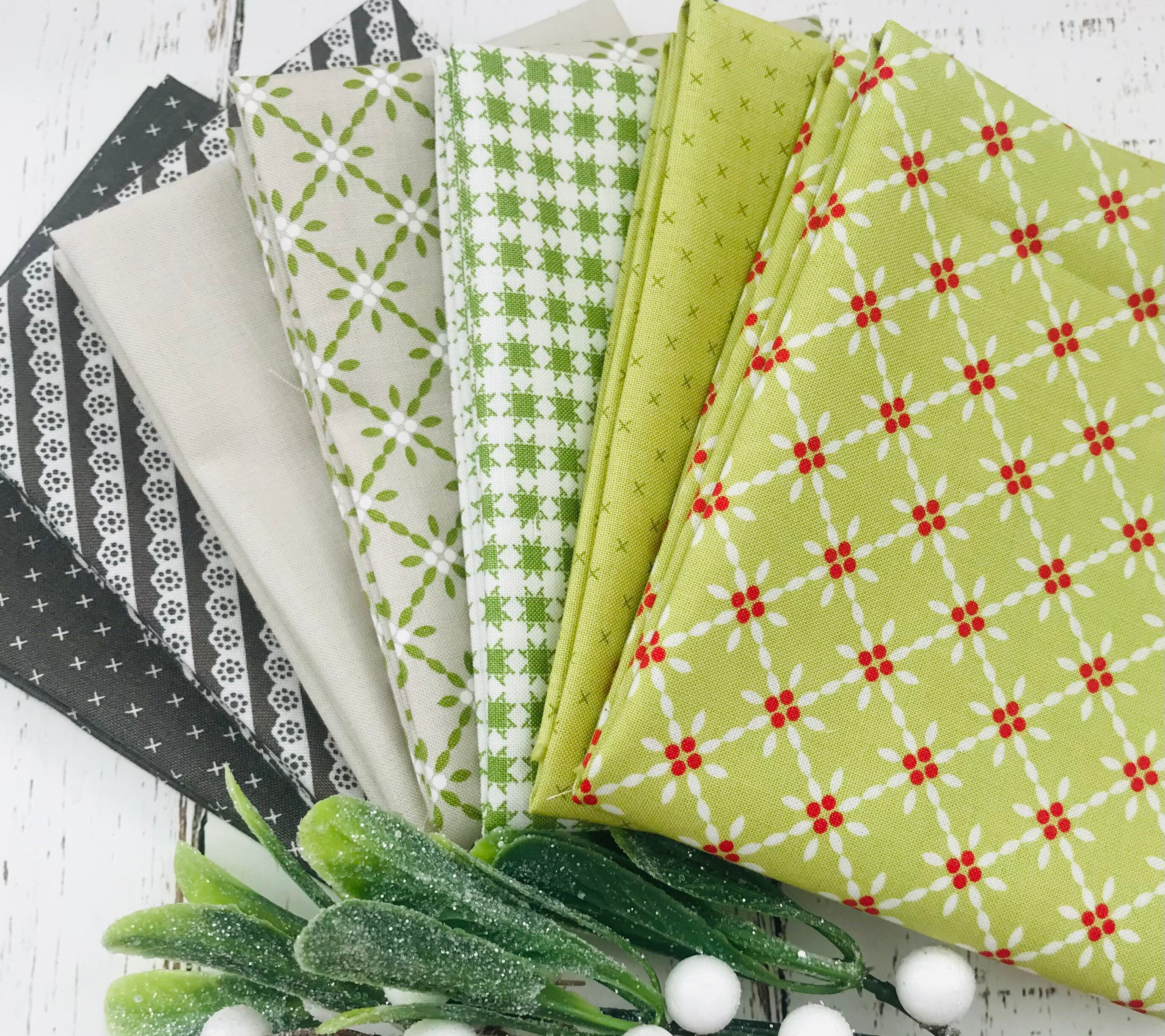 Holliberry Fat Quarter Bundle (7 Fabrics) by Corey Yoder for Moda Fabrics