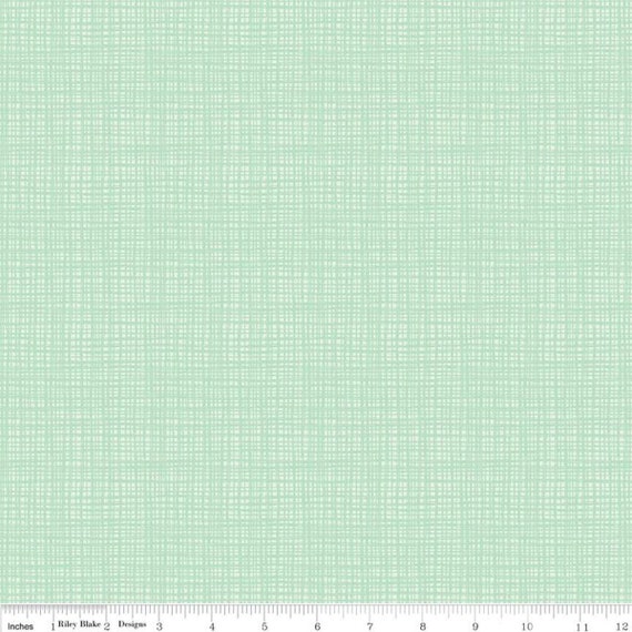 Texture-1/2 Yard Increments, Cut Continuously (C610 Sweet Mint) by Sandy Gervais for Riley Blake Designs