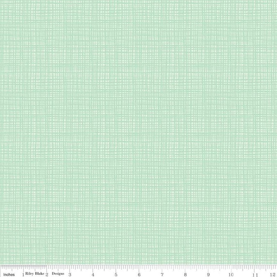 Texture-1/2 Yard Increments, Cut Continuously (C610 Sweet Mint) by Sandy Gervais for Riley Blake Designs