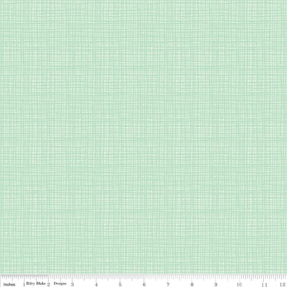 Texture-1/2 Yard Increments, Cut Continuously (C610 Sweet Mint) by Sandy Gervais for Riley Blake Designs