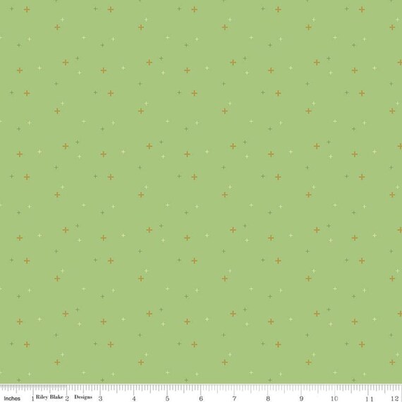 Sparkler- 1/2 Yard Increments, Cut continuously (SC650 Riley Green) by Melissa Mortenson for Riley Blake Designs