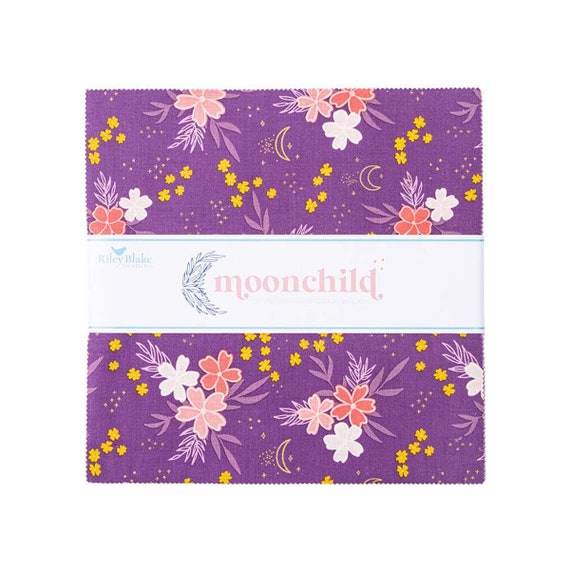 Moonchild-10 Inch Stacker (10-13820-42 Fabrics) by Fran Gulick for Riley Blake Designs