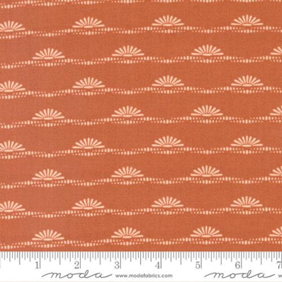 Dawn on the Prairie-1/2 Yard Increments, Cut Continuously (45576-23 Dawn Pumpkin Pie) by Fancy That Design House for Moda