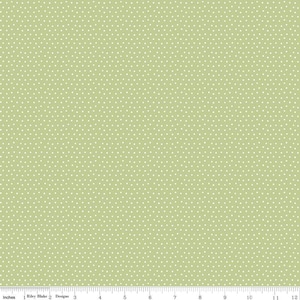 Flower Garden-Fat Quarter (C11905 Green Dots) by Echo Park Paper Co. for RBD