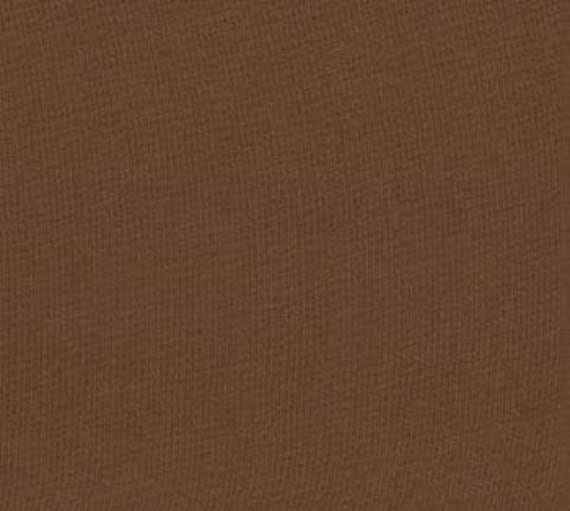 Bella Solids- 1/2 Yard Increments, Cut Continuously- 9900-41 Chocolate- Moda