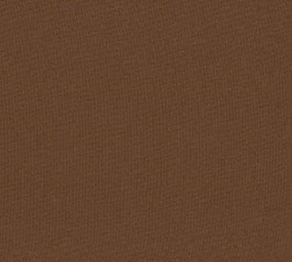 Bella Solids- 1/2 Yard Increments, Cut Continuously- 9900-41 Chocolate- Moda