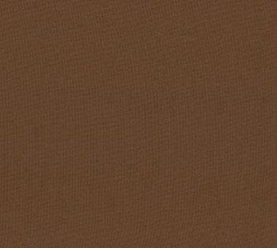 Bella Solids- 1/2 Yard Increments, Cut Continuously- 9900-41 Chocolate- Moda