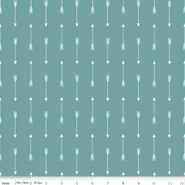 1/2 Yard  By Popular Demand by Simple Simon for Riley Blake Designs- 5781 Teal