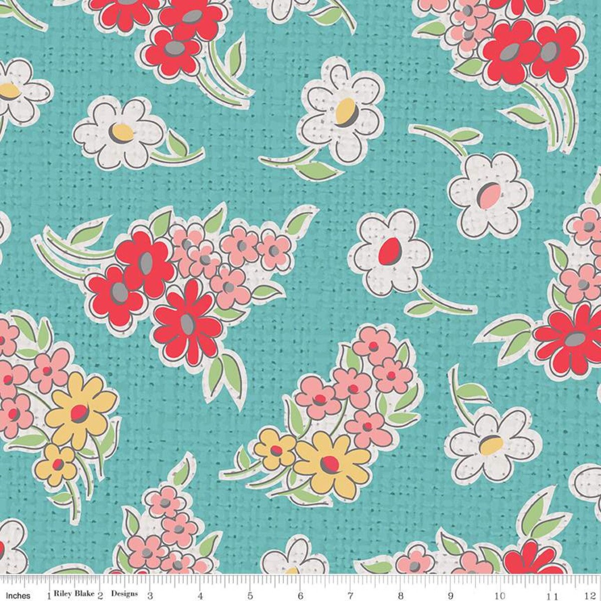1 Yard Bundle My Happy Place Home Decor Fabric by Lori Holt of Bee in