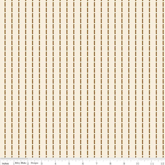 Blush 'n Butterscotch-1/2 Yard Increments, Cut Continuously (C15595 Clouds Cream) Simple Simon & Company for Riley Blake Designs