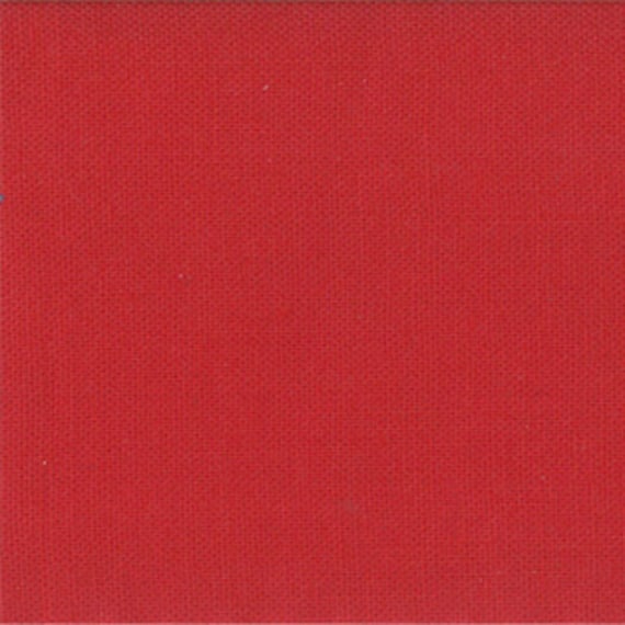 Bella Solids- 1/2 Yard Increments- Cut Continuously- 9900-230 Cherry- Moda