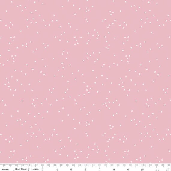 Blossom - 1/2 Yard Increments, Cut Continuously (C715 Baby Pink) by Christopher Thompson for Riley Blake Designs
