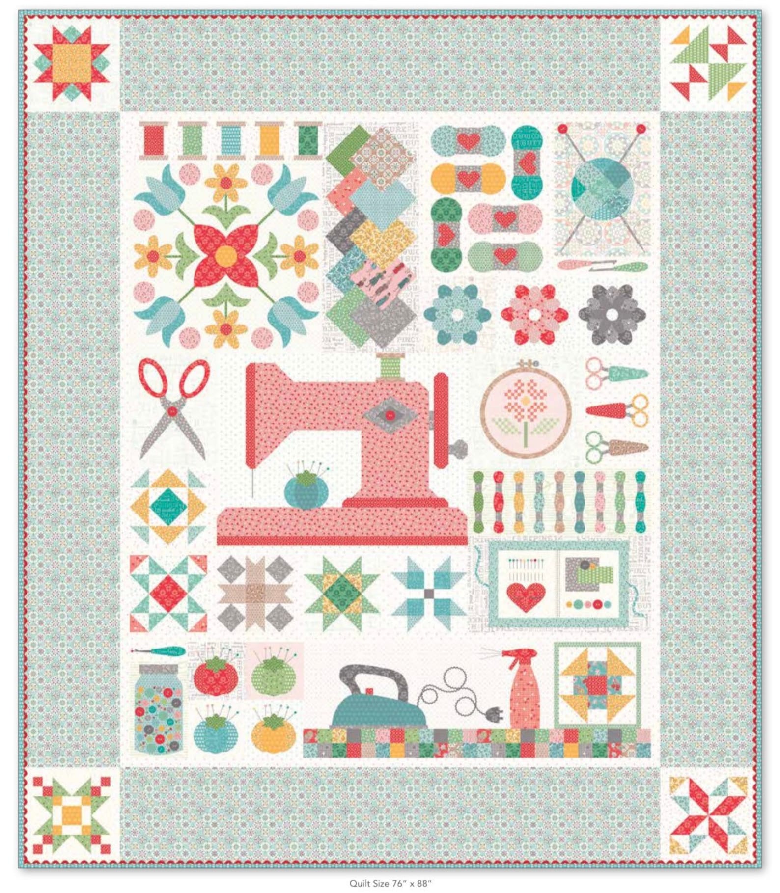 Stitch Sew Simple Shapes by Lori Holt of Bee in my Bonnet for | Etsy