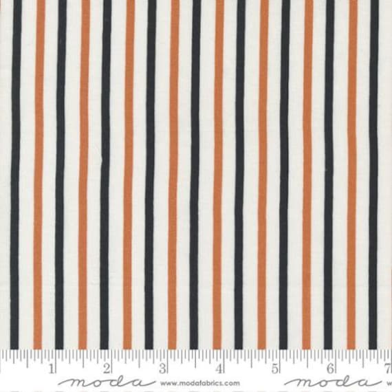 Spellbound - Fat Quarter (43145-11 Witch Stockings Stripes Ghost) by Sweetfire Road for Moda