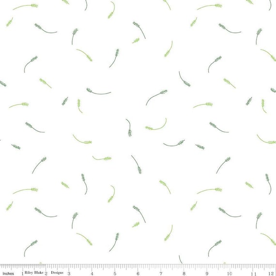Hush Hush 3- 1/2 Yard Increments, Cut Continuously (C14070 Tiny Twigs) by Jill Finley for Riley Blake Designs