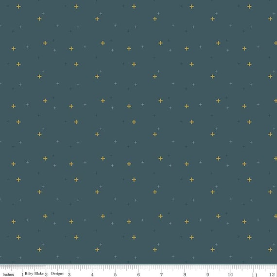 Sparkler- 1/2 Yard Increments, Cut continuously (SC650 Mediterranean) by Melissa Mortenson for Riley Blake Designs
