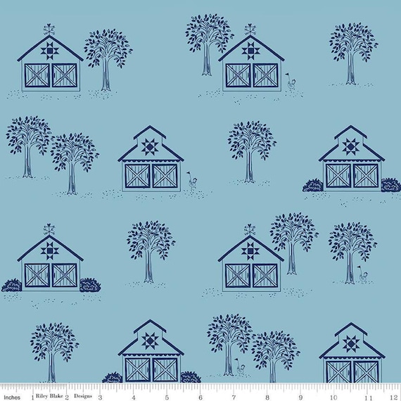 Simply Country-1/2 Yard Increments, Cut Continuously (C13410 Main Dream) by Tasha Noel for Riley Blake Designs