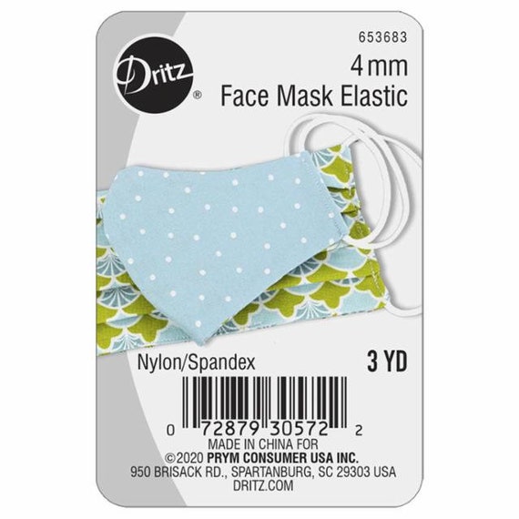 Face Mask Elastic- Package of 3 Yards -653683