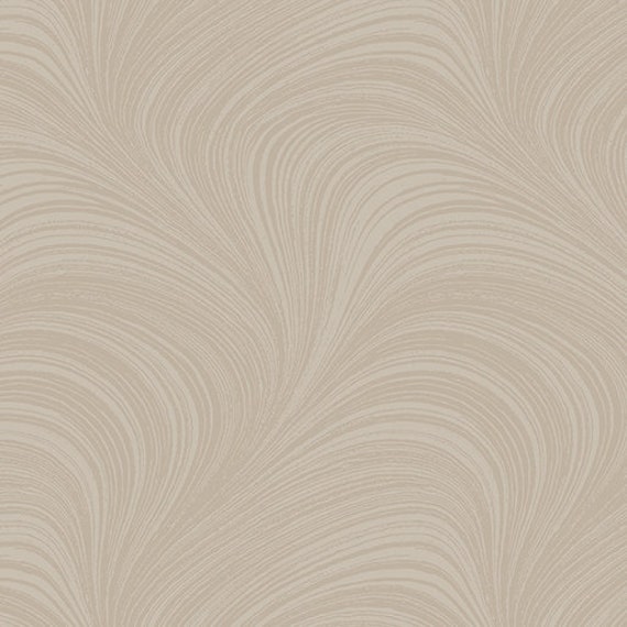 Pearlescent Wave-1/2 Yard Increments, Cut Continuously (2966P-70 Texture Taupe) by Jackie Robinson for Benartex