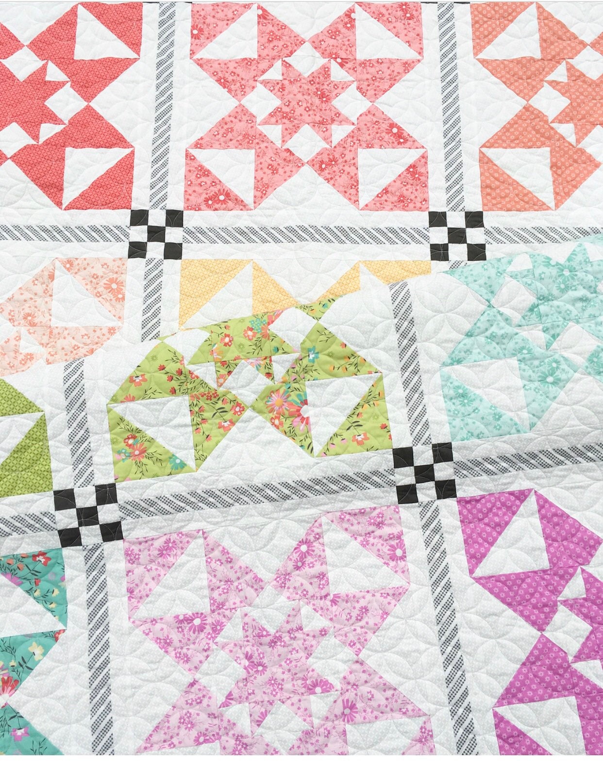 Hello Friend Quilt Pattern in Sunnyside Up by Corey Yoder for Moda