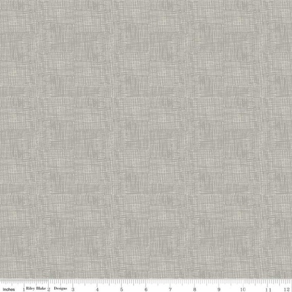 Nice Ice Baby FLANNEL - 1/2 Yard Increments, Cut Continuously (F12575 Gray Sketch) by Deena Rutter for Riley Blake Designs