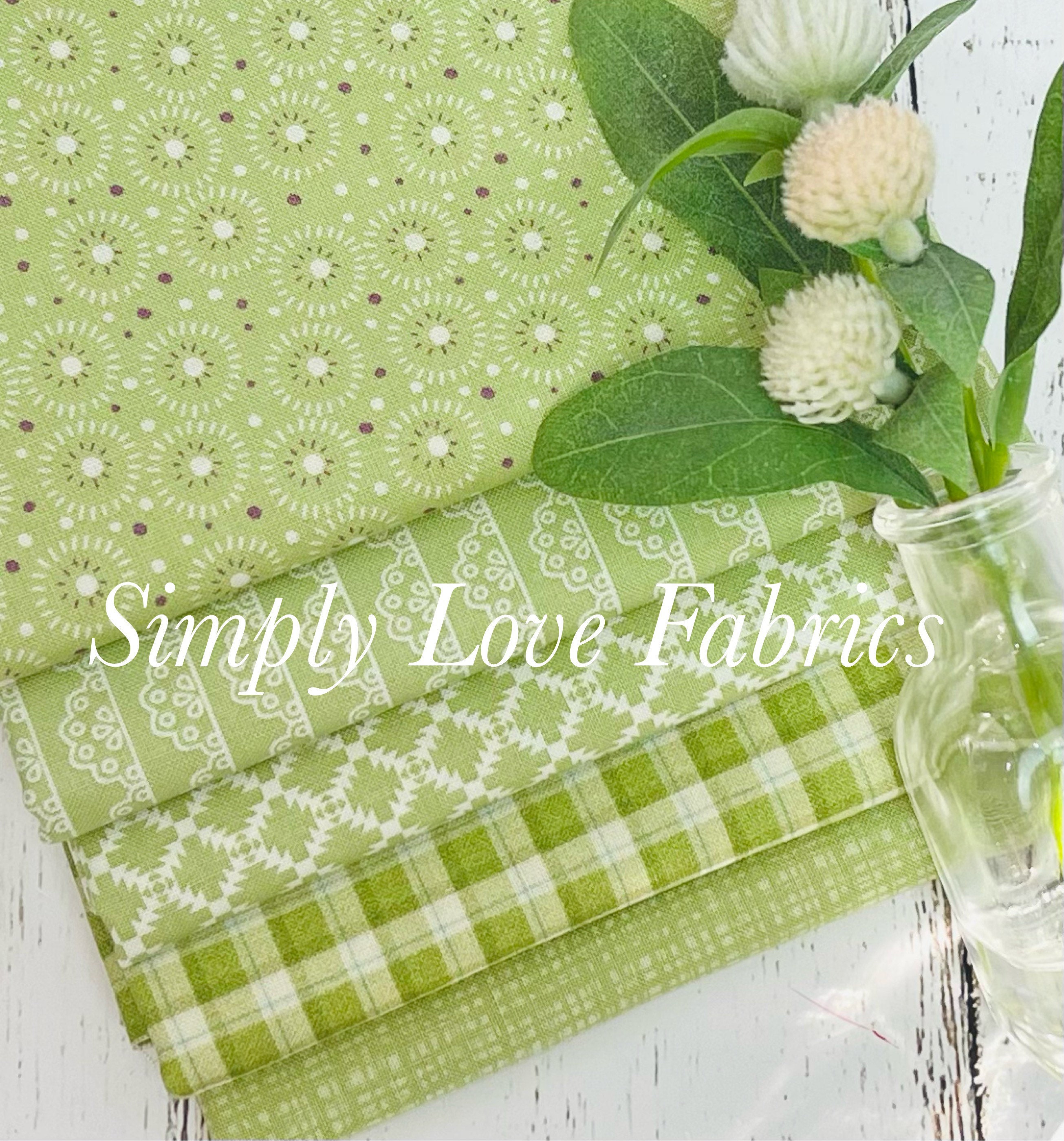 Adel in Spring 1/2 Yard Bundle (5 Fabrics) by Sandy Gervais for Riley