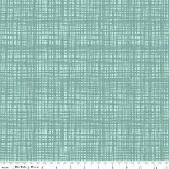 Texture-1/2 Yard Increments, Cut Continuously (C610 Winter Blue) by Sandy Gervais for Riley Blake Designs
