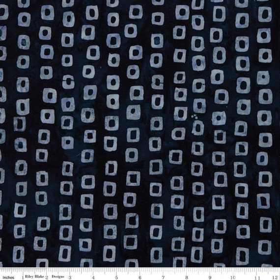 Expressions Batiks Tjaps Mountain High- 1/2 Yard Increments, Cut Continuously (BTHH1330 Millenium) by Riley Blake Designs