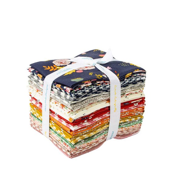 BloomBerry Fat Quarter Bundle (FQ-14600-24 Fabrics) by Minki Kim for Riley Blake Designs